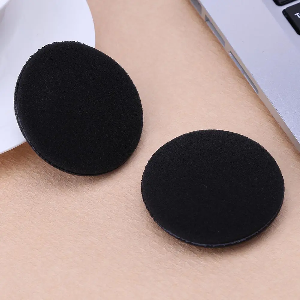 5 Pairs Headphone Cover High Elasticity Headset Sponge Cover Cushion Replacement Earphone Accessories Black