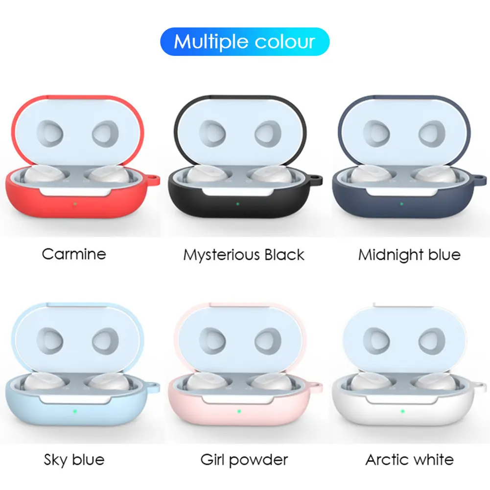 Earbuds Protective Case for Samsung Galaxy Buds Silicone Cover Anti-fall Bluetooth-compatible Earphone Cover Case