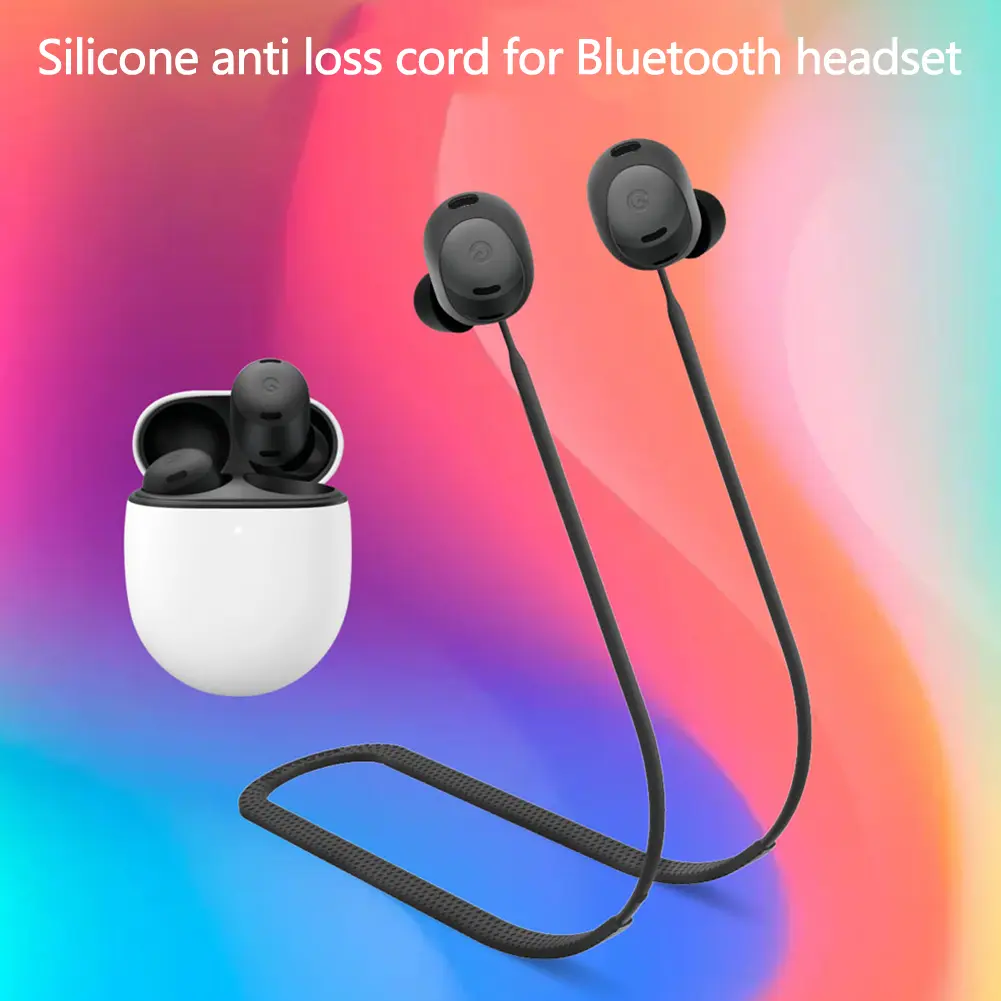 Waterproof Bluetooth-compatible Headphone Neck Strap Soft Headphone Cord String Comfortable Portable for Google Pixel Buds Pro