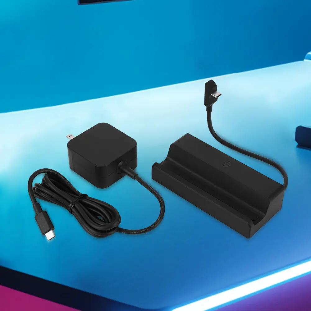 For Steam Deck Charging Base 4K60Hz Dock Base Bracket 1000Mbps Ethernet 7 In 1 Charging Dock Handheld Game Console Accessories
