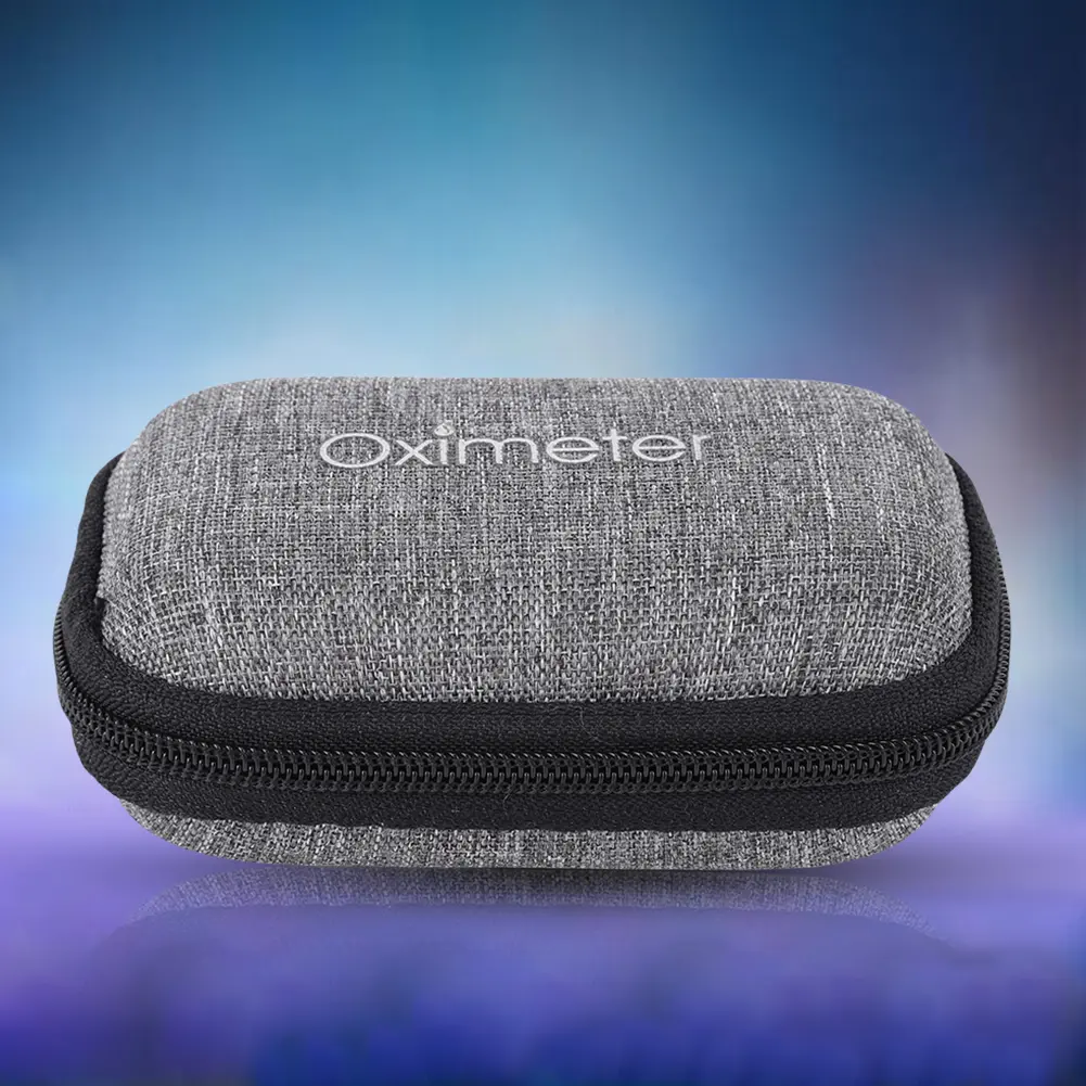 Small Earphone Storage Bags Shockproof Charger U Disk Zipper Pouch with Mesh Pocket Earbuds Headphone Carrying Case Anti-scratch