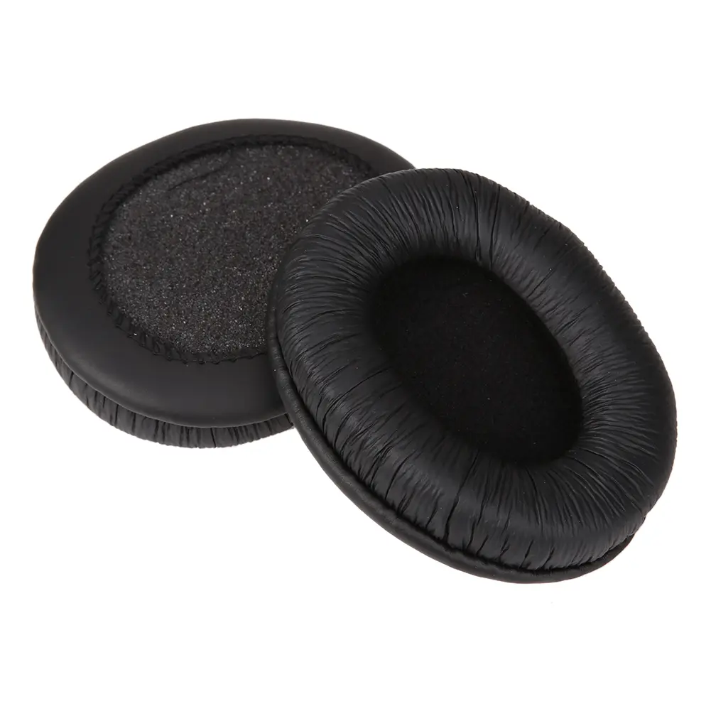 1Pairs Soft Earpads High Elasticity Soft Ear Protective Sleeve Replacement Accessories for SONY MDR-7506 MDR-V6 MDR-CD 900ST