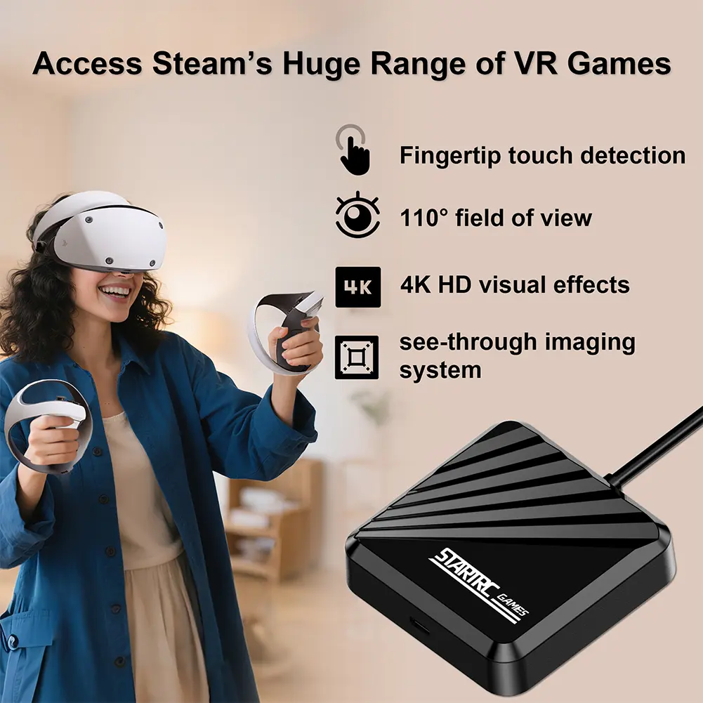For PS VR2 PC Adapter Accessories Kit Power Adapter&DP Cable For Windows PC Converter Game Accessories