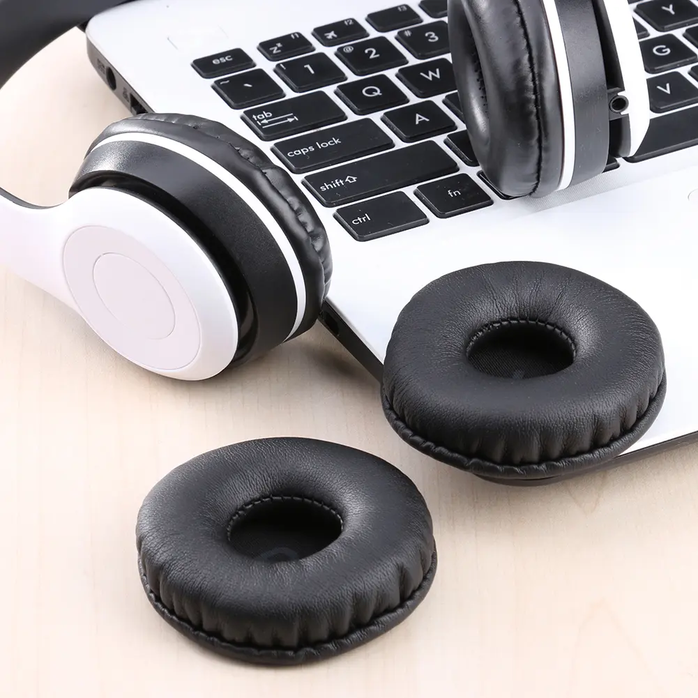 2pcs Replacement 70mm Earpad Cushion for MDR-V150 V250 V300 Headphone
