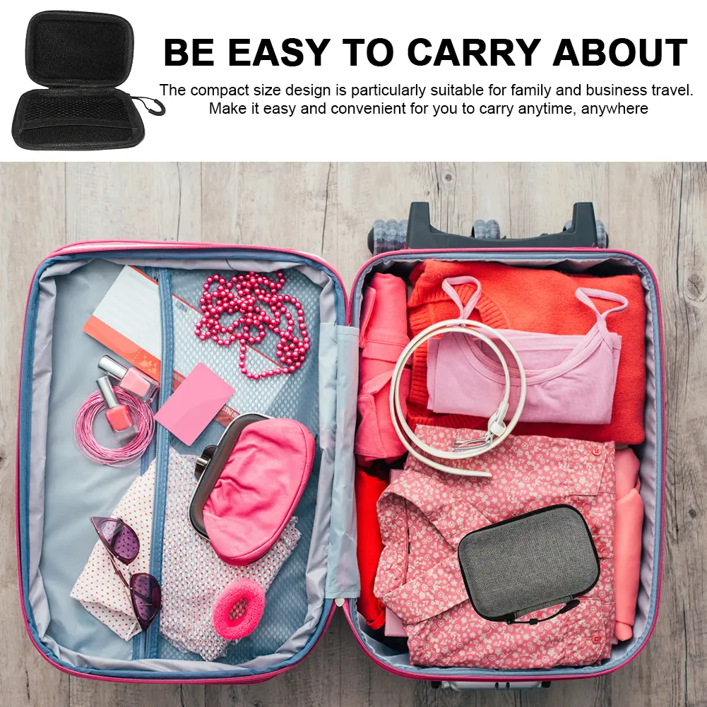 Carrying Case Portable Travel Case with Mesh Pocket Storage Bag Handheld Bag for Miyoo Mini V4/Miyoo Mini Game Console