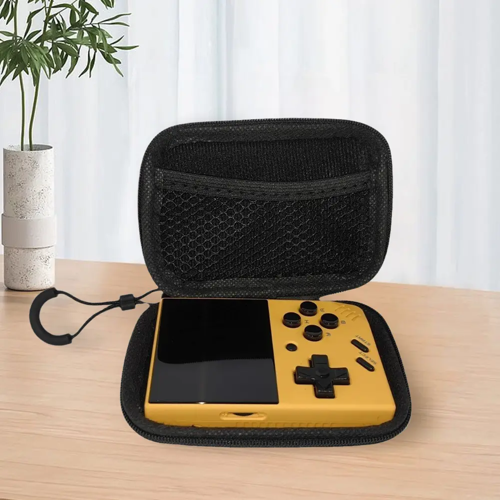 Carrying Case Portable Travel Case with Mesh Pocket Storage Bag Handheld Bag for Miyoo Mini V4/Miyoo Mini Game Console