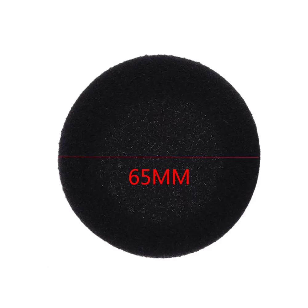 10Pcs 65mm Replacement Headphone Pads Sponge Foam Headphone Ear Cushion Soft Earpads for Headphone Accessories