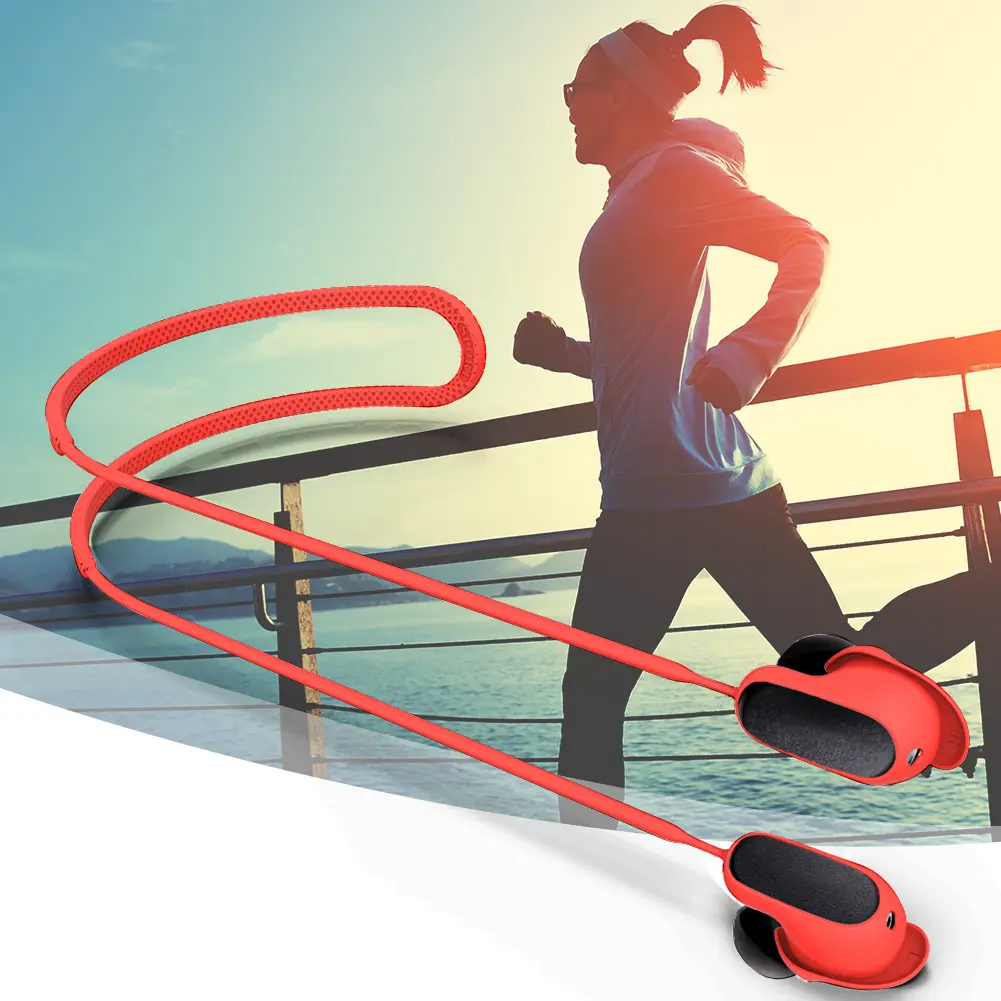 Soft Silicone Neck Strap Cord Accessories Waterproof Headset Hanging Neck Rope Sports Equipment for Bose QuietComfort Earbuds II