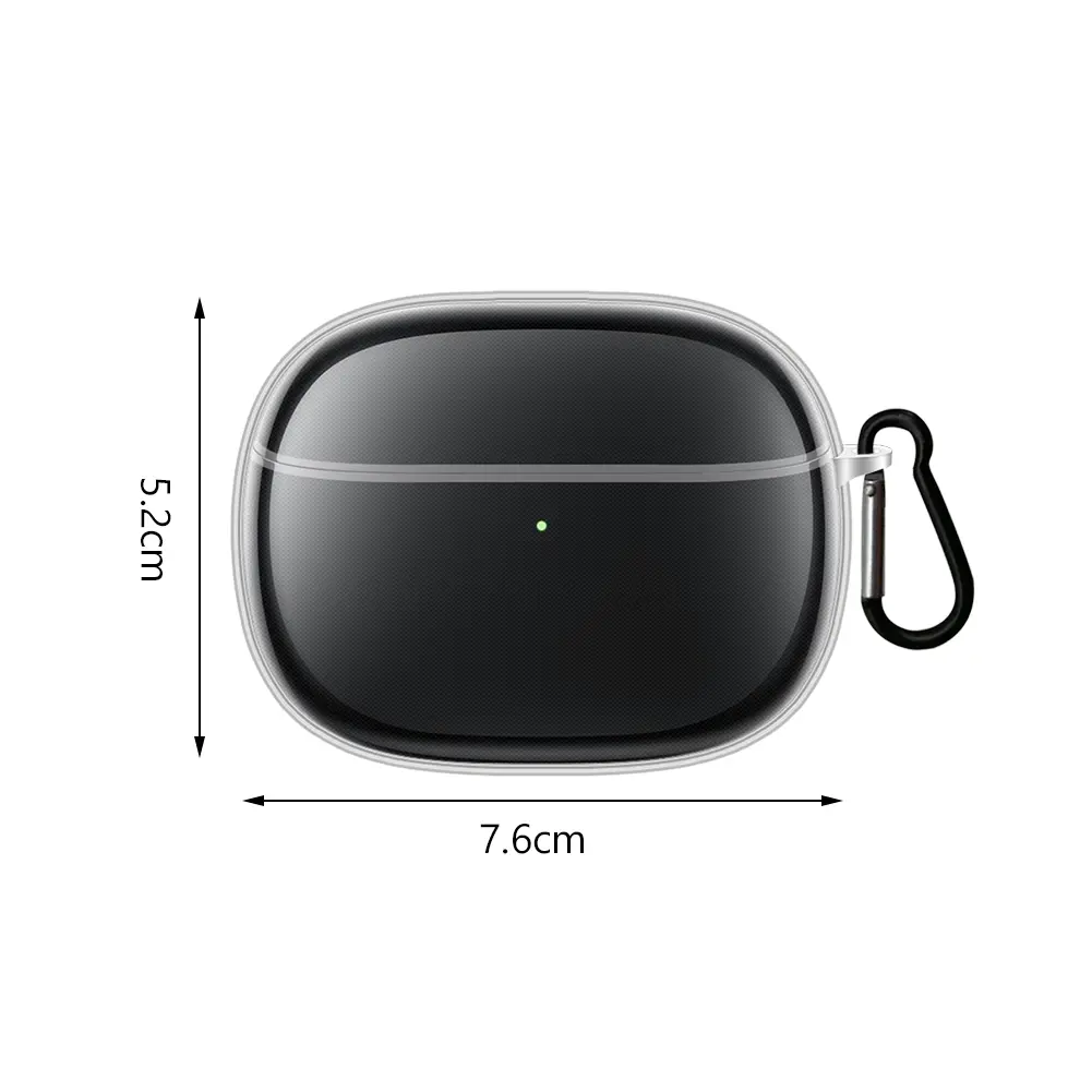 Transparent Earphone Protect Case for Xiaomi Mi FlipBuds Pro Anti-scratch Cover