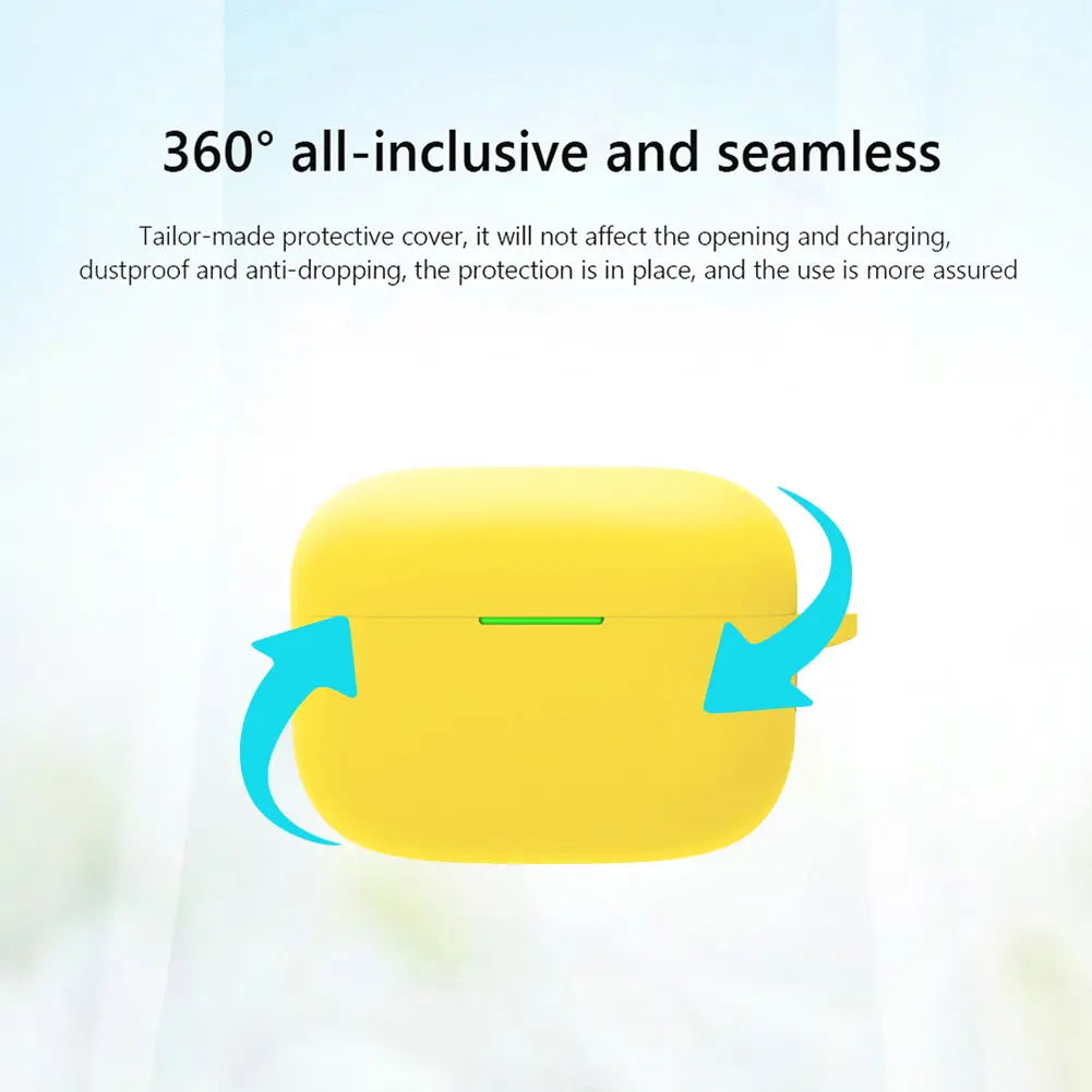 Earphone Protective Cover CasesSilicone Case Anti-scratch Dustproof Charging Box Protection Cover for Sony Linkbuds S WF-LS900N