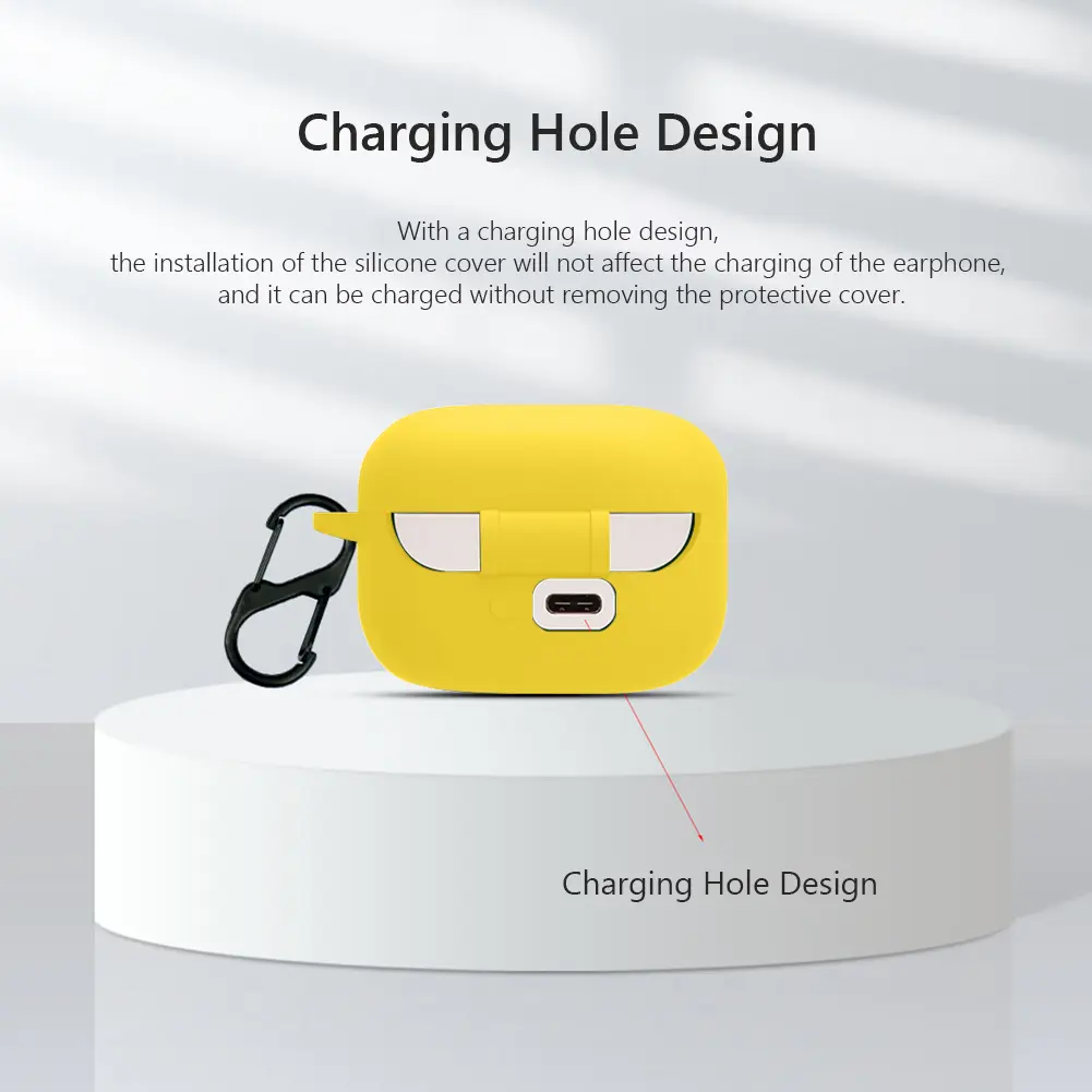Earphone Protective Cover CasesSilicone Case Anti-scratch Dustproof Charging Box Protection Cover for Sony Linkbuds S WF-LS900N