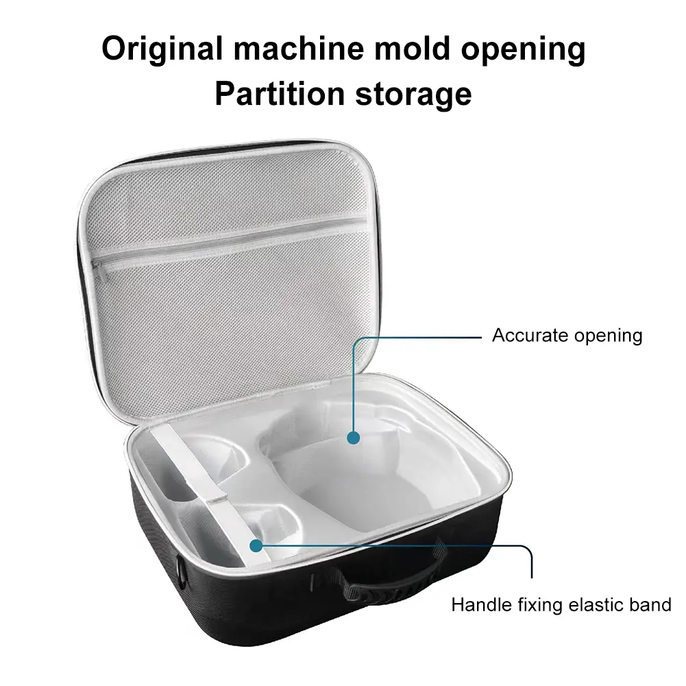 Multifunctional Storage Bag Large Capacity Crossbody Suitcase Shockproof Crossbody Handbag Glasses Handle for PS VR2 Accessories