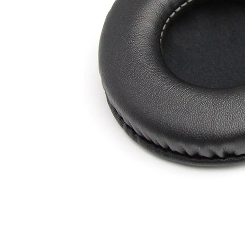 1 Pair Protein Leather Replacement Earpads Cushion for Logitech H390 H600 H609 Headphones Headset Ear Cushion 60x60x25mm
