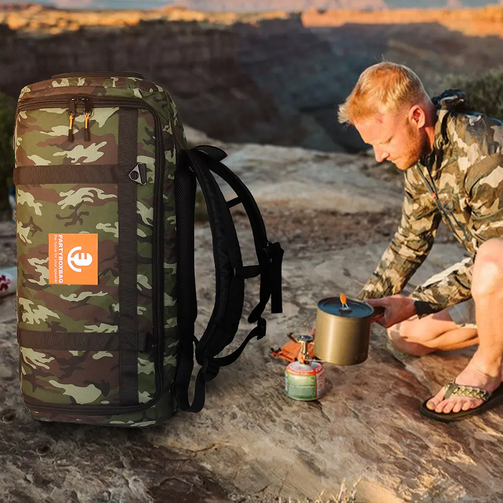 Speaker Bag Waterproof Travel Carrying Case Adjustable Strap Portable Carry Tote Bag Backpack for JBL Partybox Club 120