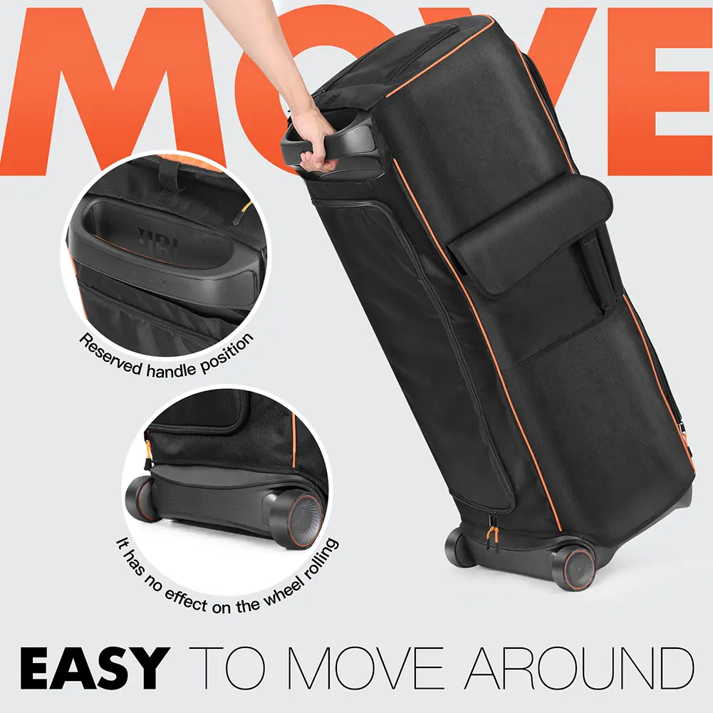 Dust Cover Protective Case Waterproof Speaker Case Slip Sleeve Nylon Fabric Multifunction Bag for JBL Partybox  Speaker