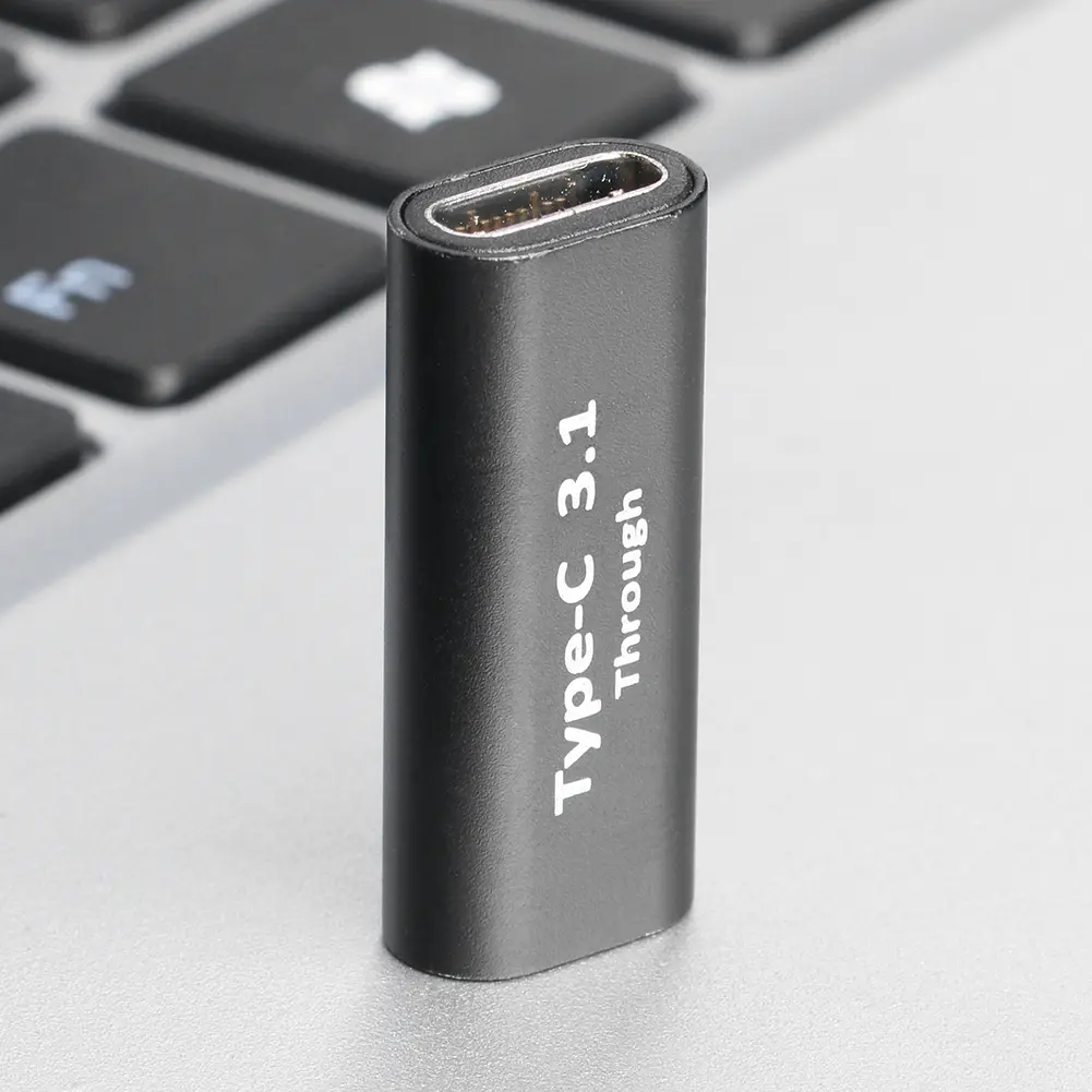 2Pcs Portable USB Adapters  Fast Charging Data Sync Adapter for Smartphone Extend Converter Cable Accessories