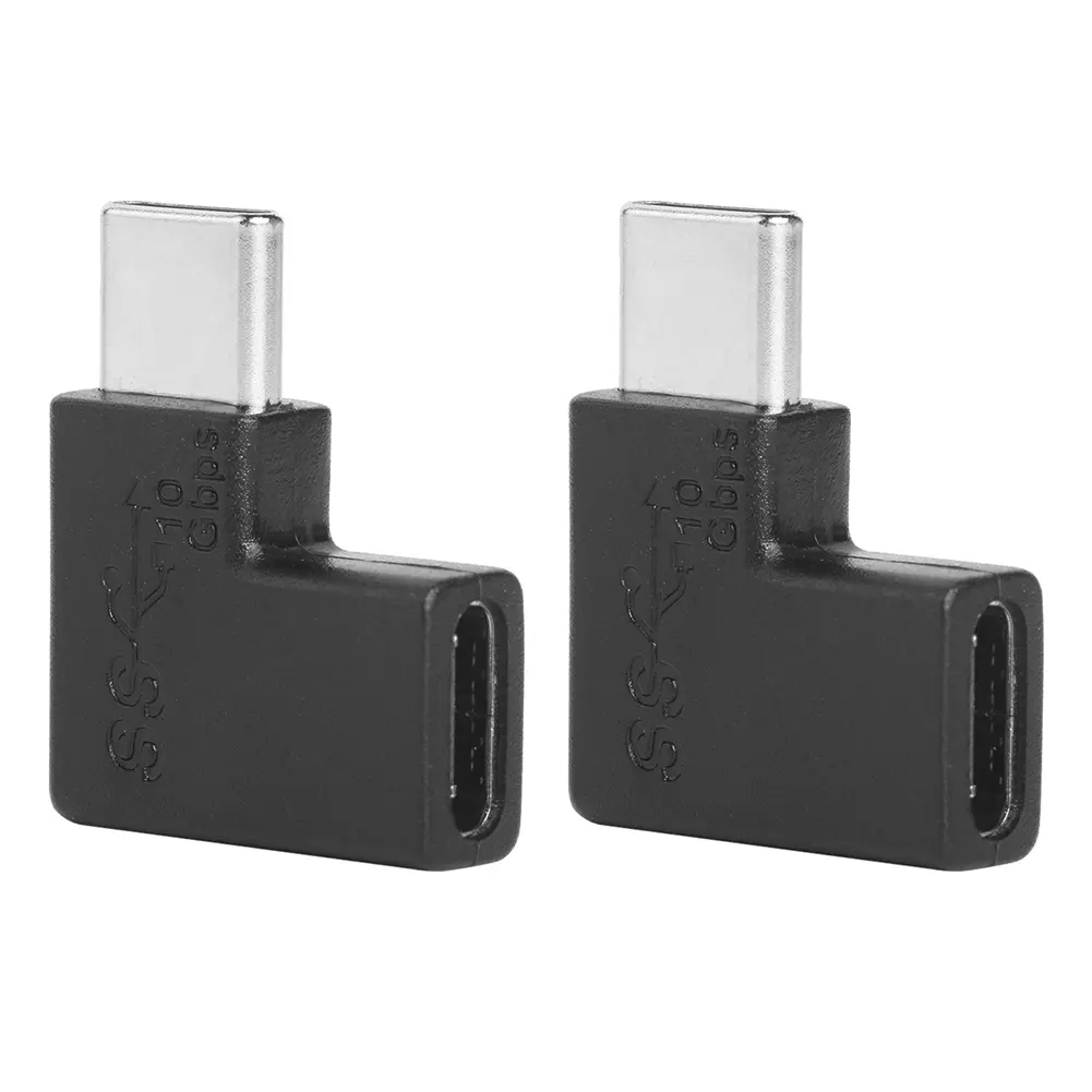 2Pcs Portable USB Adapters  Fast Charging Data Sync Adapter for Smartphone Extend Converter Cable Accessories