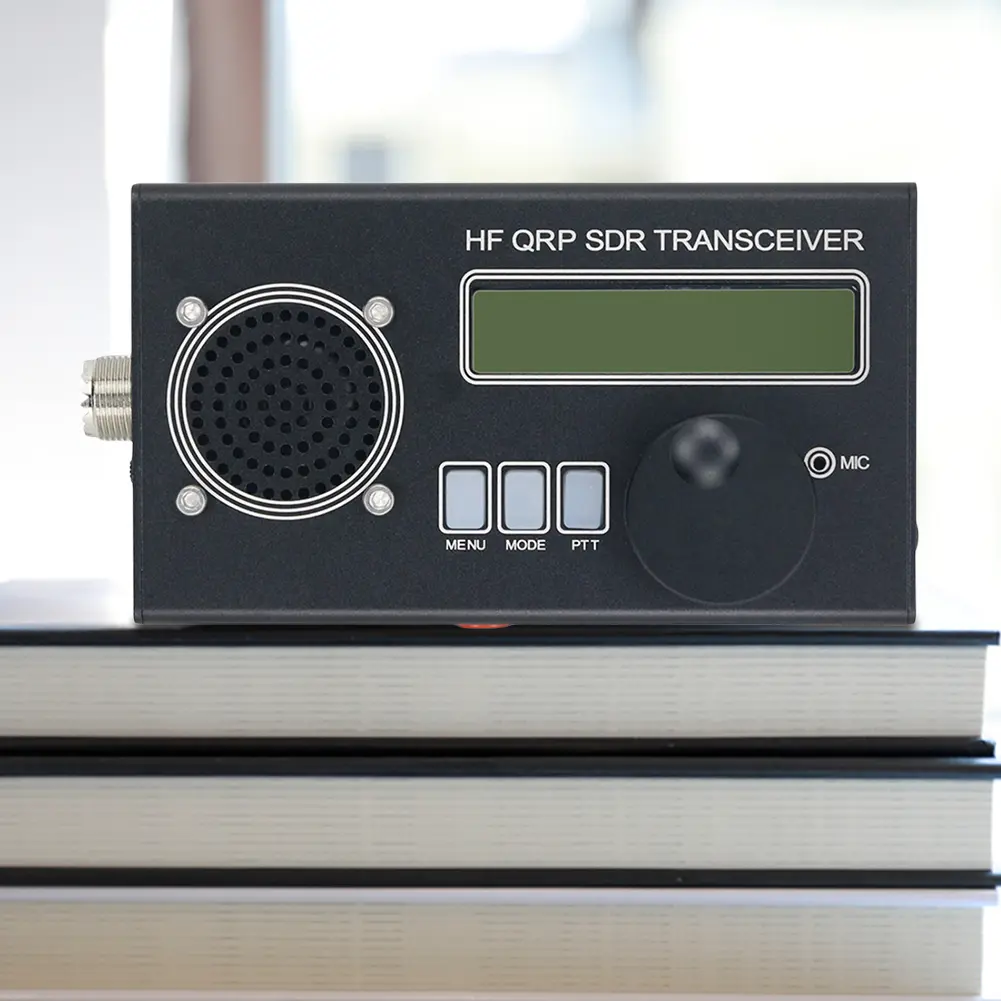 8 Band USDX USDR HF QRP SDR Transceiver SSB/CW Transceiver Built-in Battery HF Ham Radio Charger Shortwave Transceiver 10 W