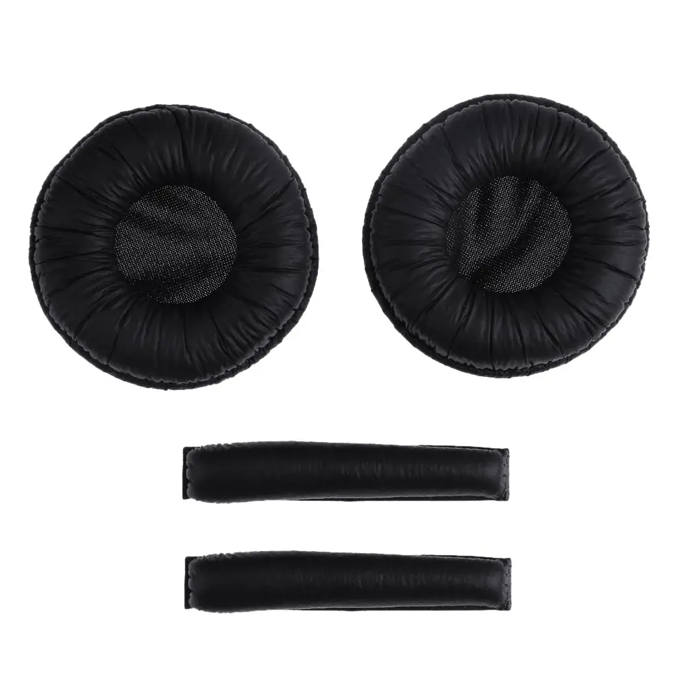 1 Pairs Headphone Earpads Replacement with Headband Earpads Case Comfortable Soft Earpads Accessories for Sennheiser PX100 PX200
