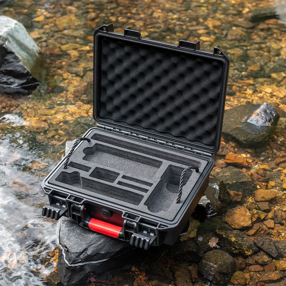 Carrying Case Explosion-proof Portable Travel Box 2 Layer Hard Storage Bag IP67 Waterproof for Insta360 X5 Camera Accessories