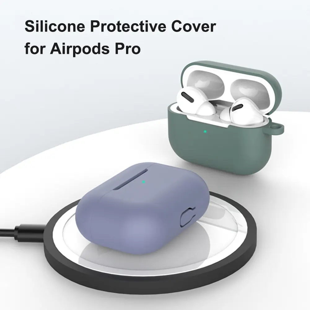 Earphone Holder Cover Wireless Earphone Protector Accessories Bluetooth-compatible for Airpods Pro Accessories