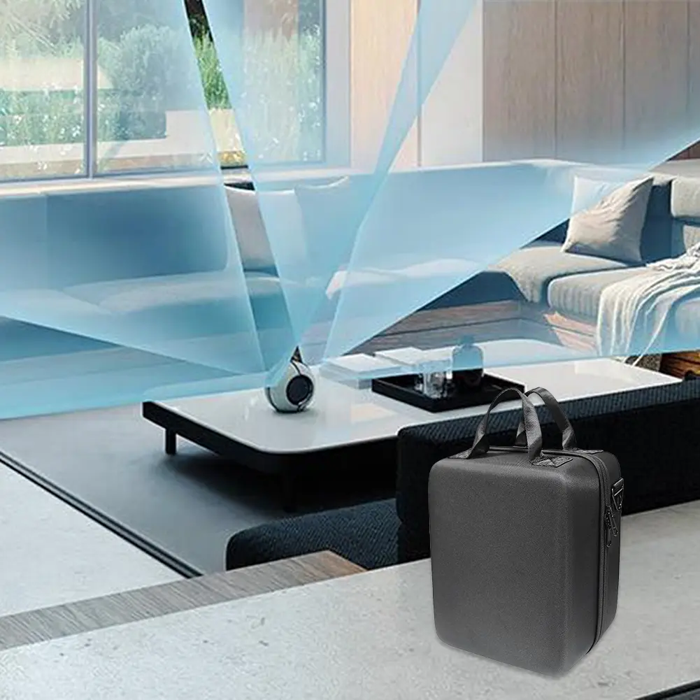 Portable Speaker Package EVA Speaker Bag Protective Waterproof Shockproof with Shoulder Strap for Devialet Mania Outdoor Speaker