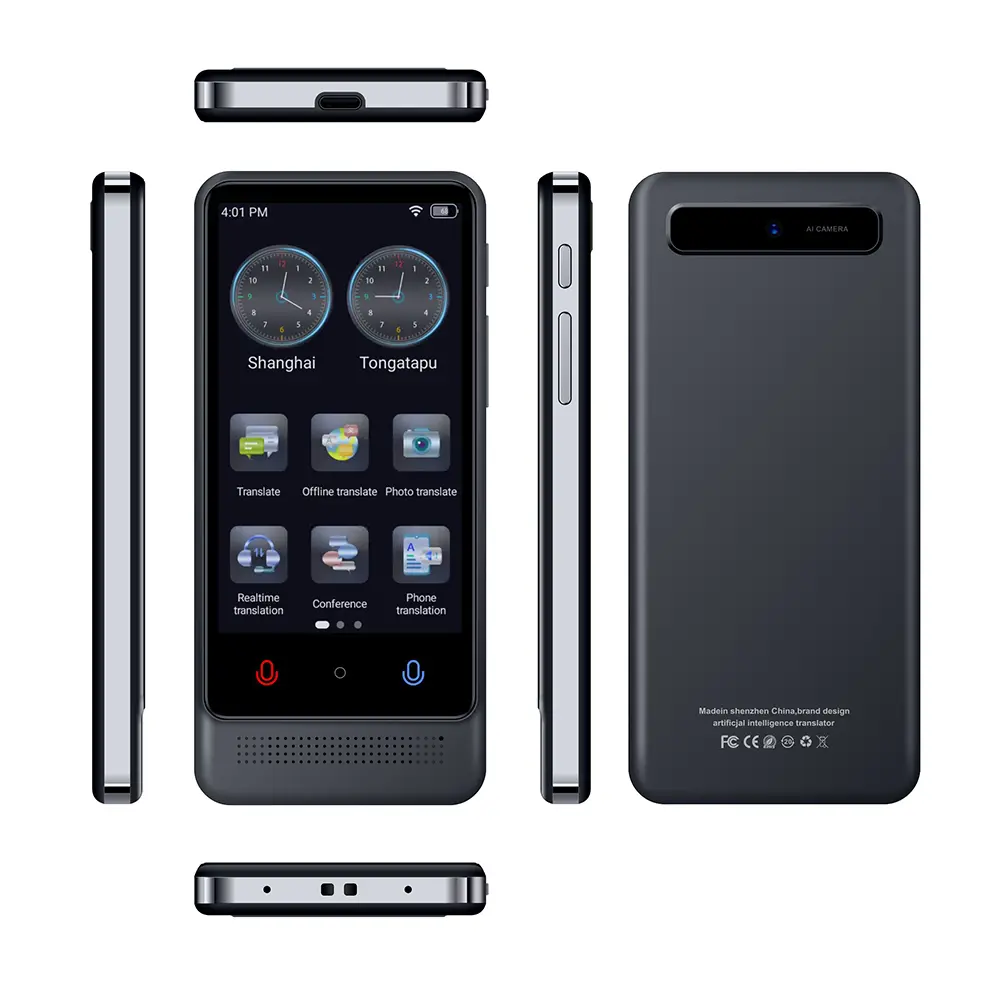 Language Translator Device 137 Languages Online/Offline/Recording/Photo Translation Voice Translator for Business Study & Travel