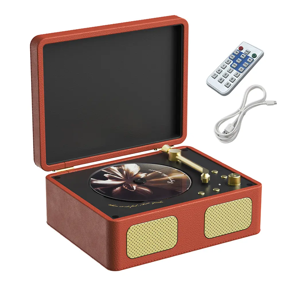 Portable CD Player with Remote Control Bluetooth-Compatible 5.4 Wireless CD Player Desktop CD Player for Music Lover