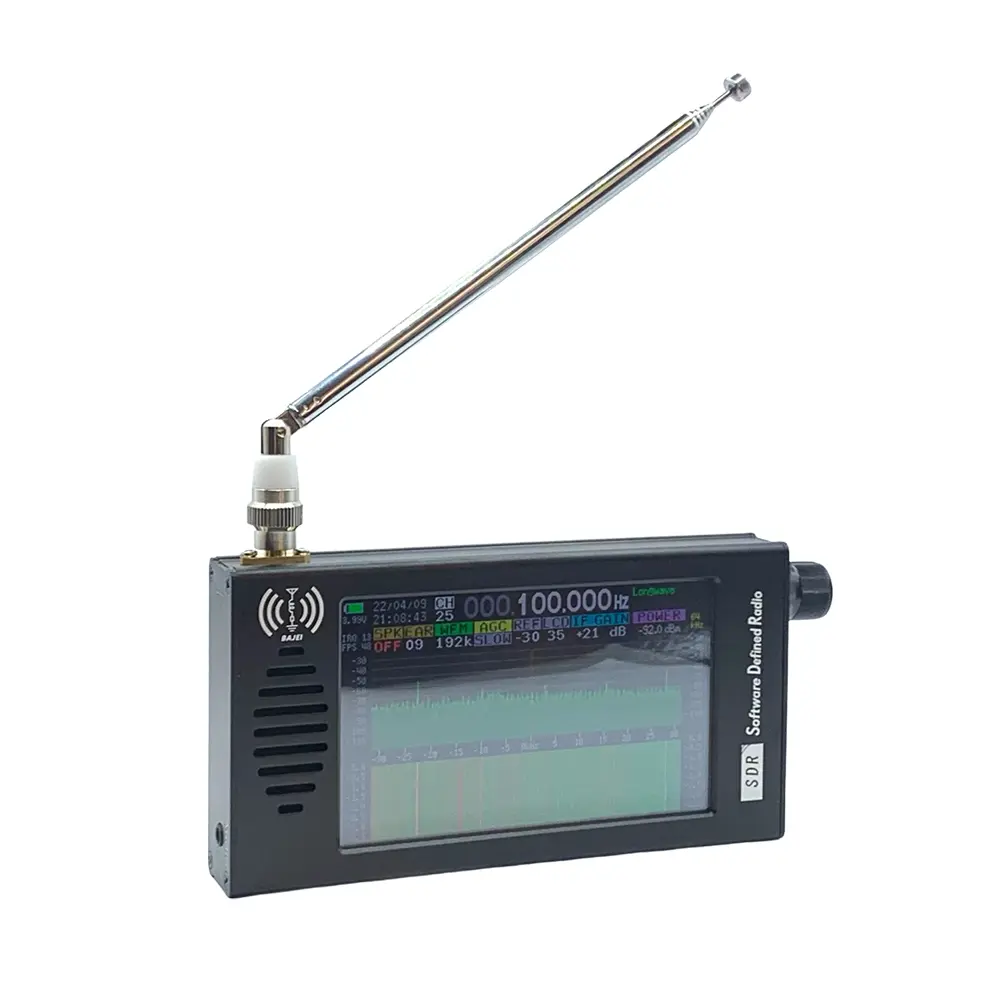 DSP SDR Radio Receiver Portable Shortwave Radio 4.3 Inch Touch Screen Shortwave AM FM DSP Radio Stereo MP3 Player for Outdoor