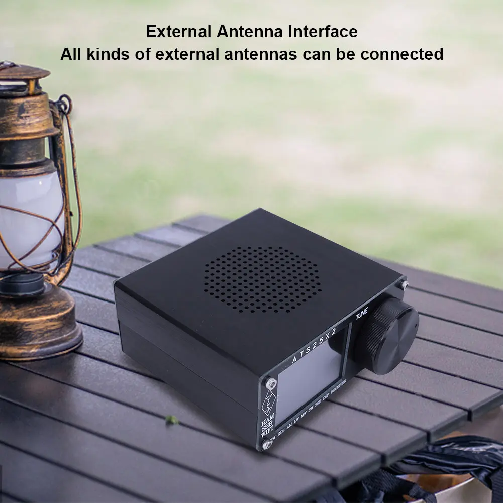 ATS25X2 All Band Radio 2.4inch Touchscreen Shortwave Frequency Radio Receiver Scanner APP Network WIFI Configuratio Stereo Radio