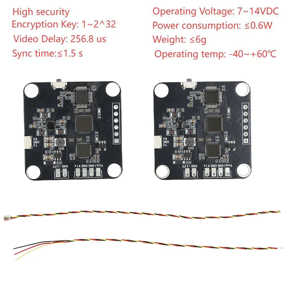 Video Scrambler Video Encryption and Decryption Module TX Encryption and RX Decryption Module Kit for TX / RX Accessories