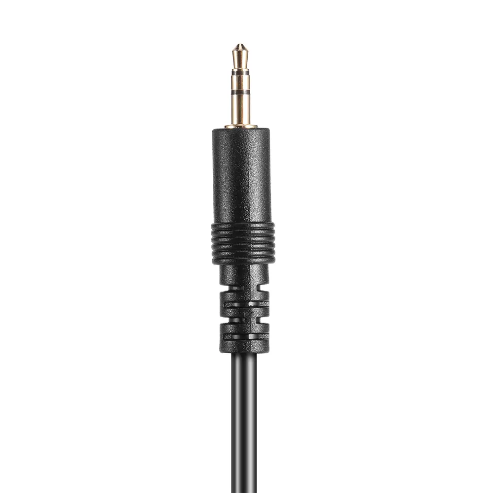 3.5mm 3 Pole Balun Terminal Jack Connector Adapter Cable Gold-plated Solderless Block Adapter Cable Audio/Video Connector 30cm