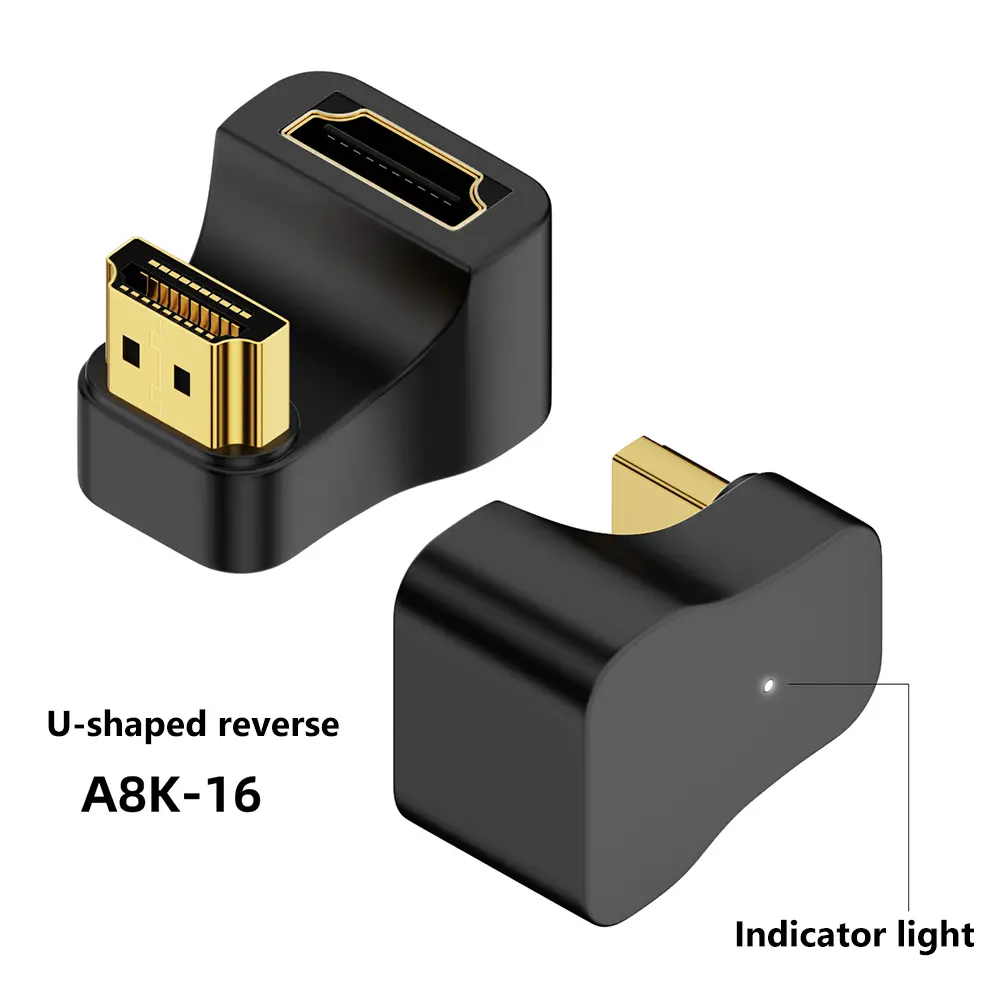 HDMI-compatible Male To Female Adapter 8K 60Hz 4K 120Hz 48Gbps Mini Converter Same Screen/Expansion Dual Mode for Computers TV