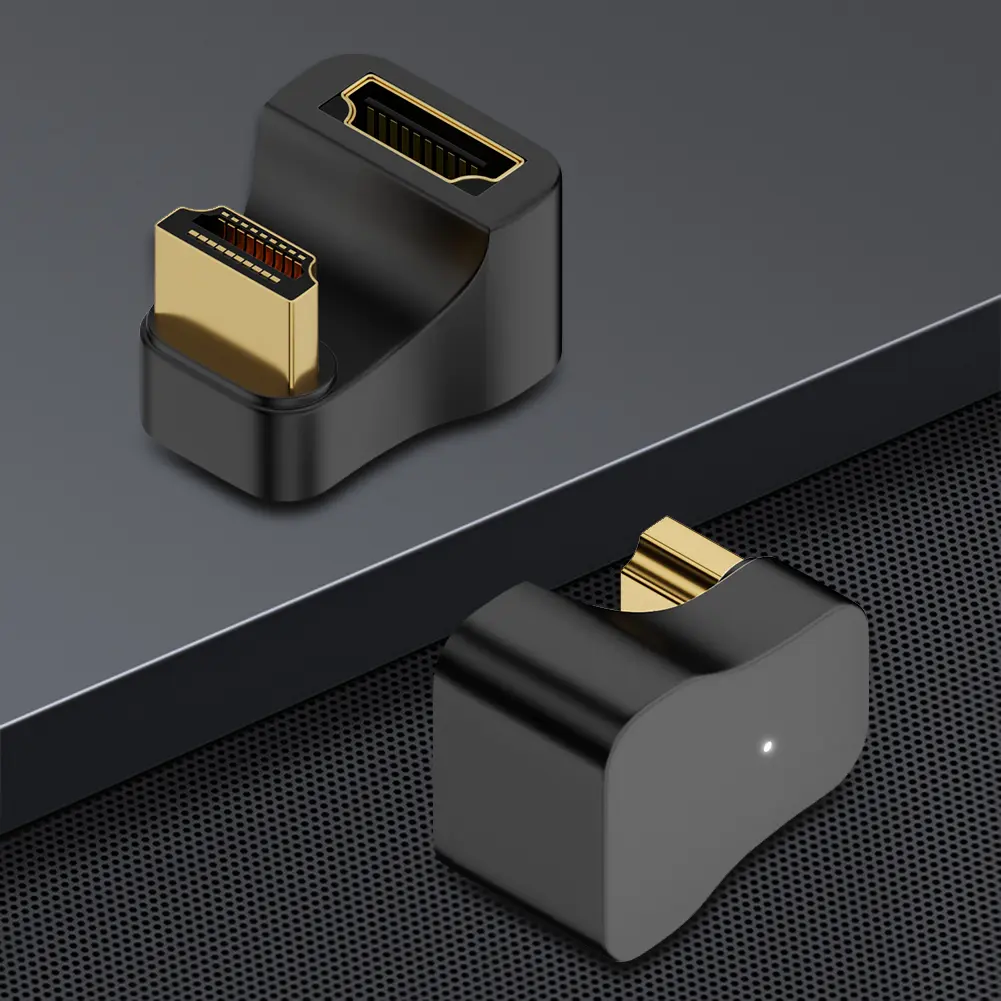 HDMI-compatible Male To Female Adapter 8K 60Hz 4K 120Hz 48Gbps Mini Converter Same Screen/Expansion Dual Mode for Computers TV