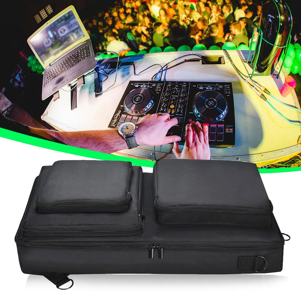 Portable Shoulder Bag Anti-Scratch Protector Bag Adjustable Shoulder Strap DJ Gig Bag for Pioneer DDJ- SR2 2023/ DDJ- SR 1st Gen