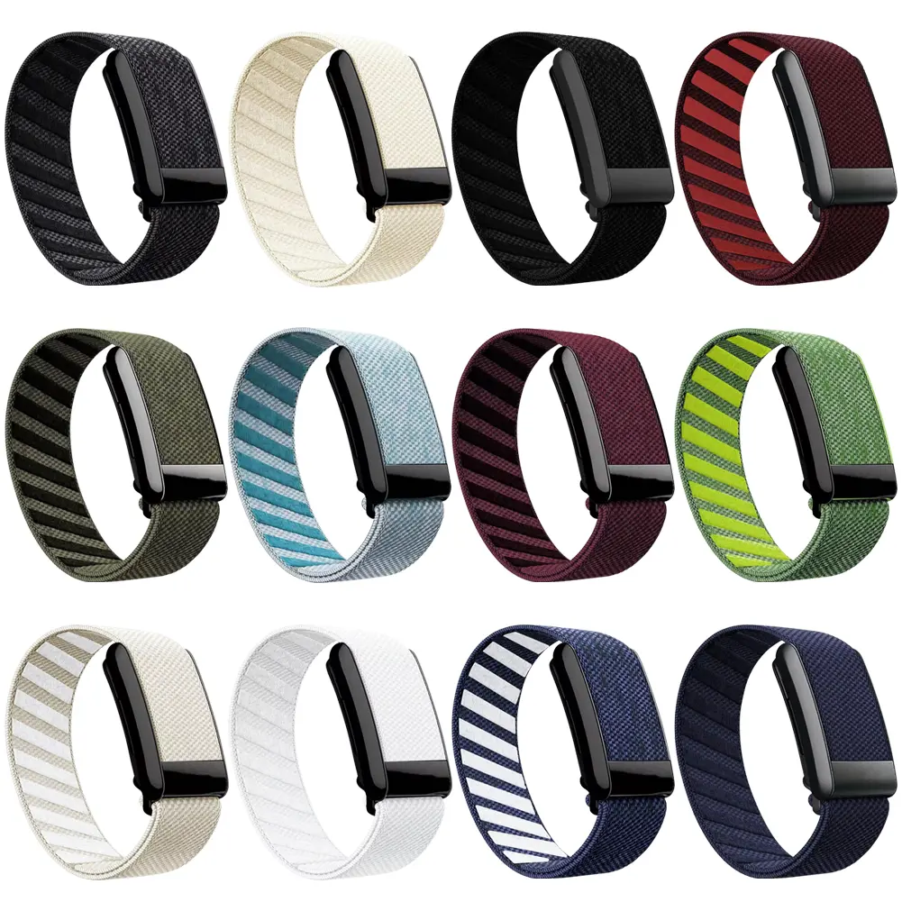 Nylon Fitness Band for Whoop Soft Replacement Strap Adjustable Wearable Health Fitness Activity Tracker Straps for Women and Men