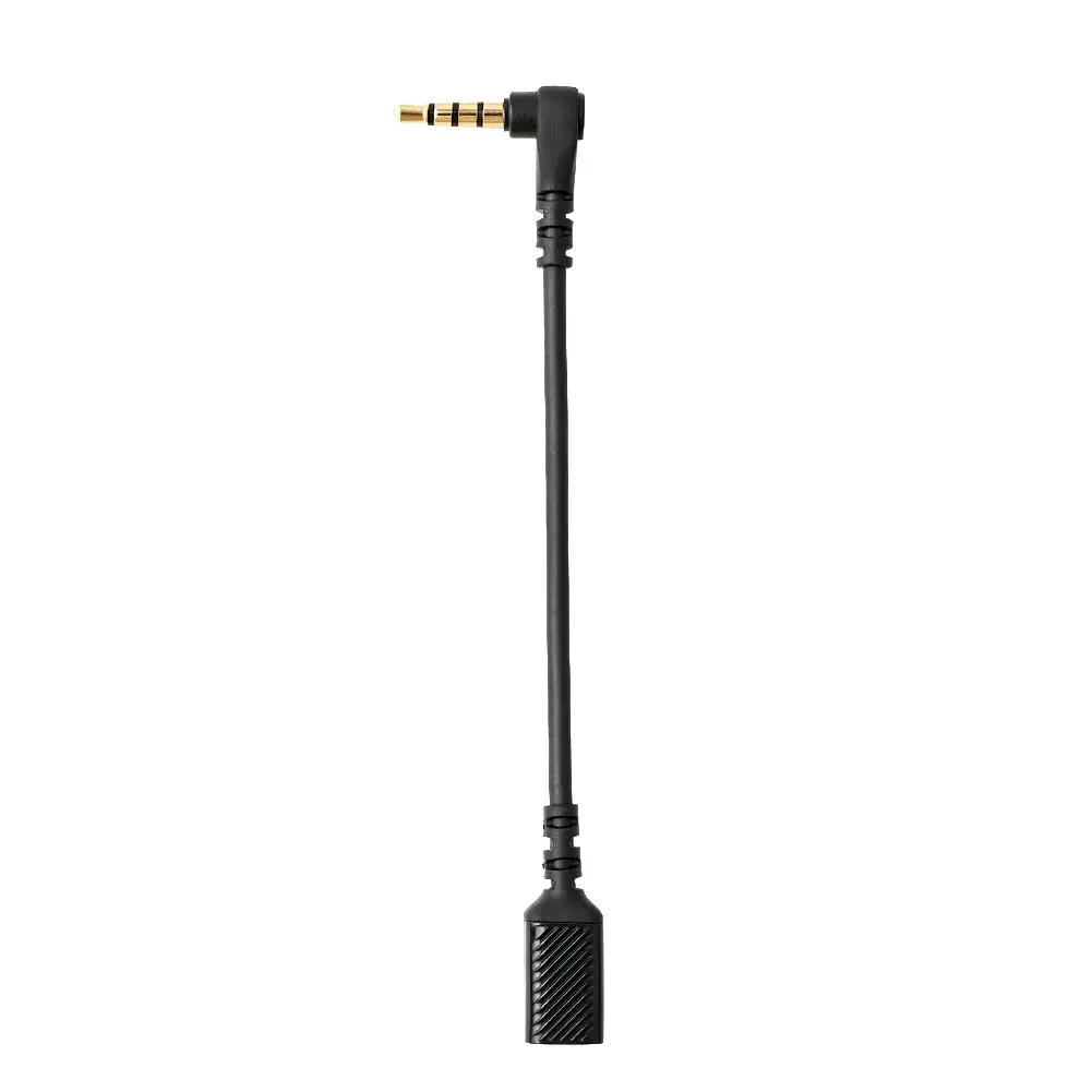3.5mm Right Angled Male to Female Cable Adapter Audio Cable Sound Card Audio Cord for SteelSeries Arctis 7 5 3 Headset