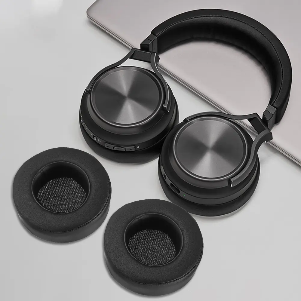 1 Pair Replacement Earpads Replacement Ear Pads Cushions Headphones Ear Cushions for Corsair Virtuoso RGB Wireless SE Headphones