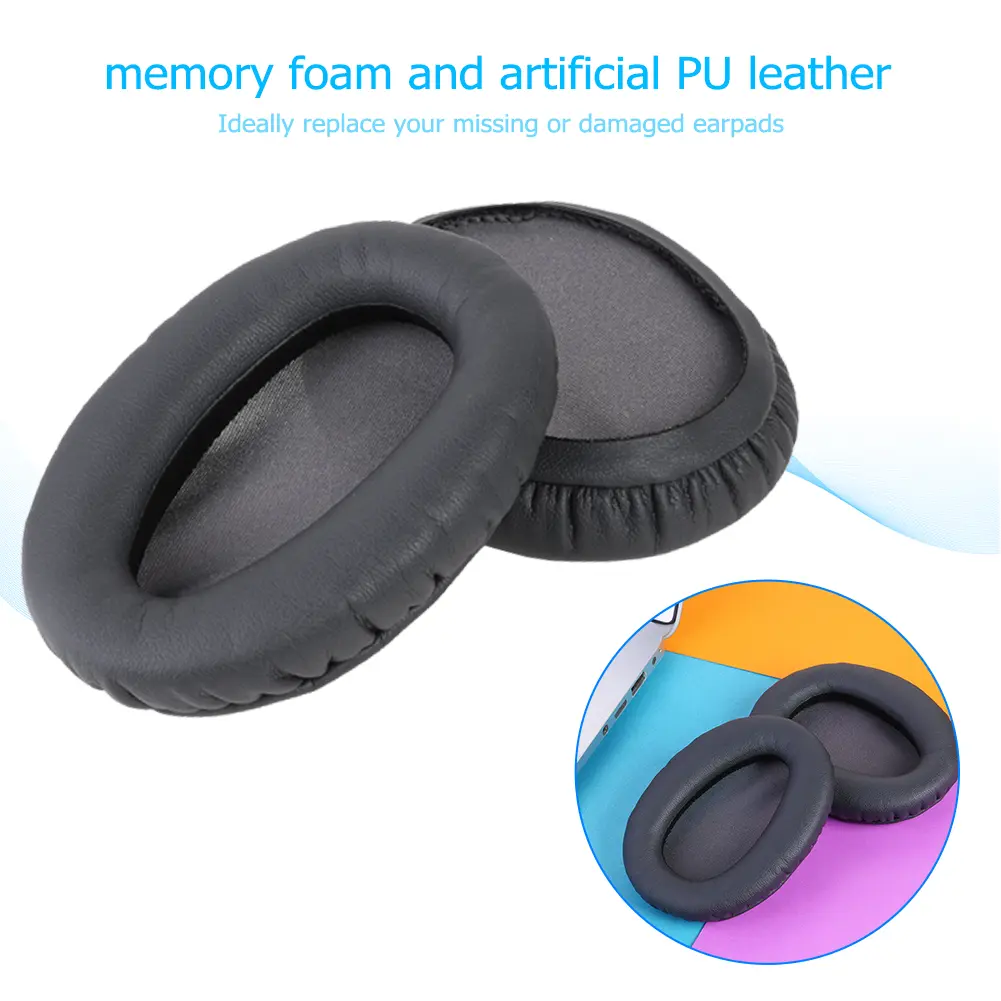 2pcs Ear Pads Foam Cushions Earpads Cover for Sony WH-CH700N Headset Headphone