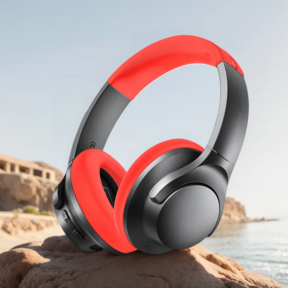 Silicone Earpads Headbeam Sleeve Waterproof Headband Protectors Earpads Cover Sleeve Scratch Proof for Anker Soundcore Life Q20i