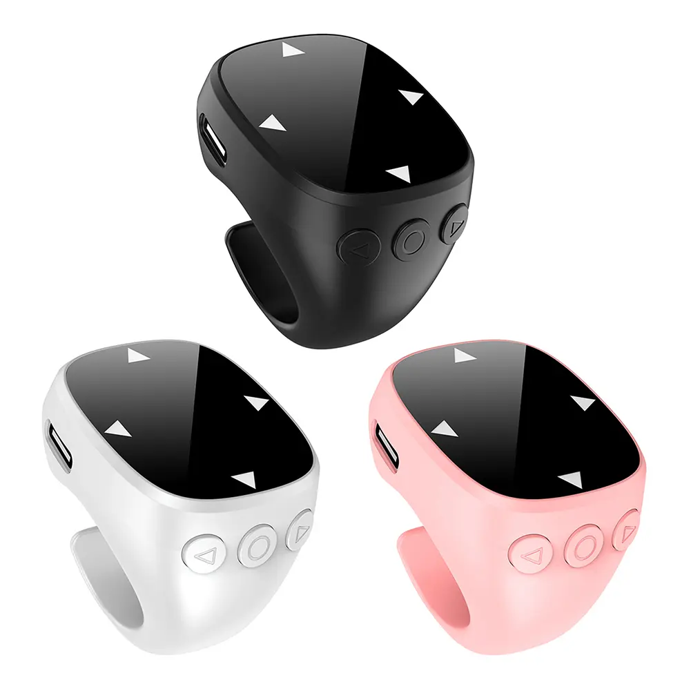 For TikTok Scrolling Ring Bluetooth-Compatible 5.3 Video Scrolling Remote Control Mobile Phone Video Remote for iPhone Xiaomi