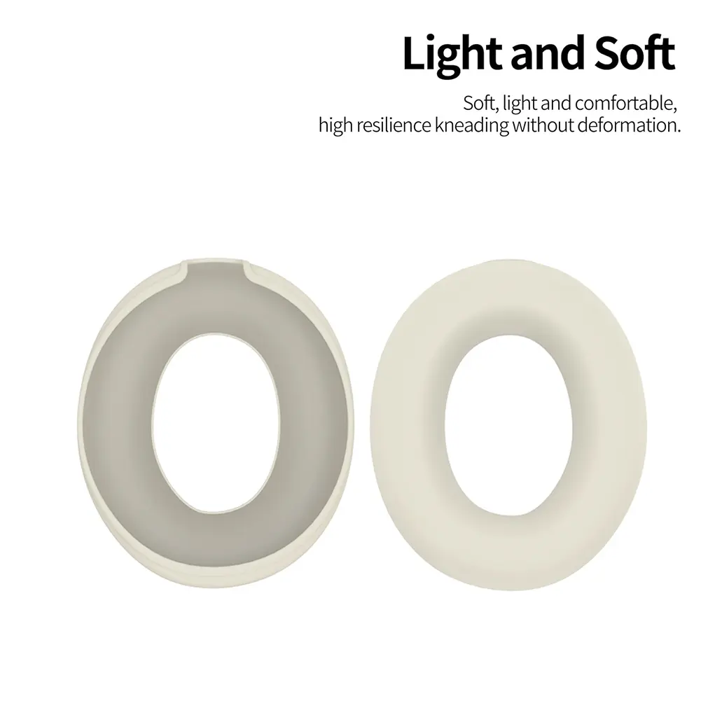 Silicone Case Anti-Scratch Protective Cover Sweatproof Protective Case Washable for Bose QuietComfort/QuietComfort Ultra Headset