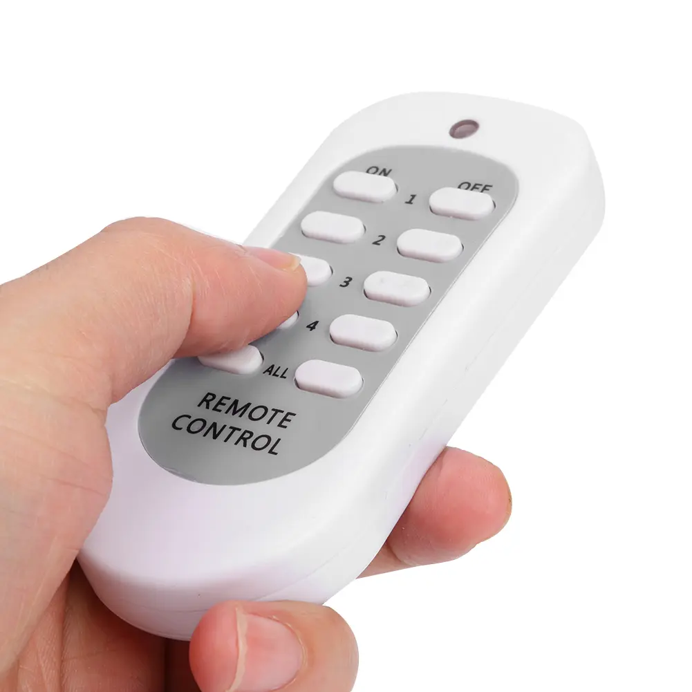 UK Plug Elaborate Manufacture Prolonged  Wireless Remote Control Smart Socket Electrical Outlet Lamp Power Switch