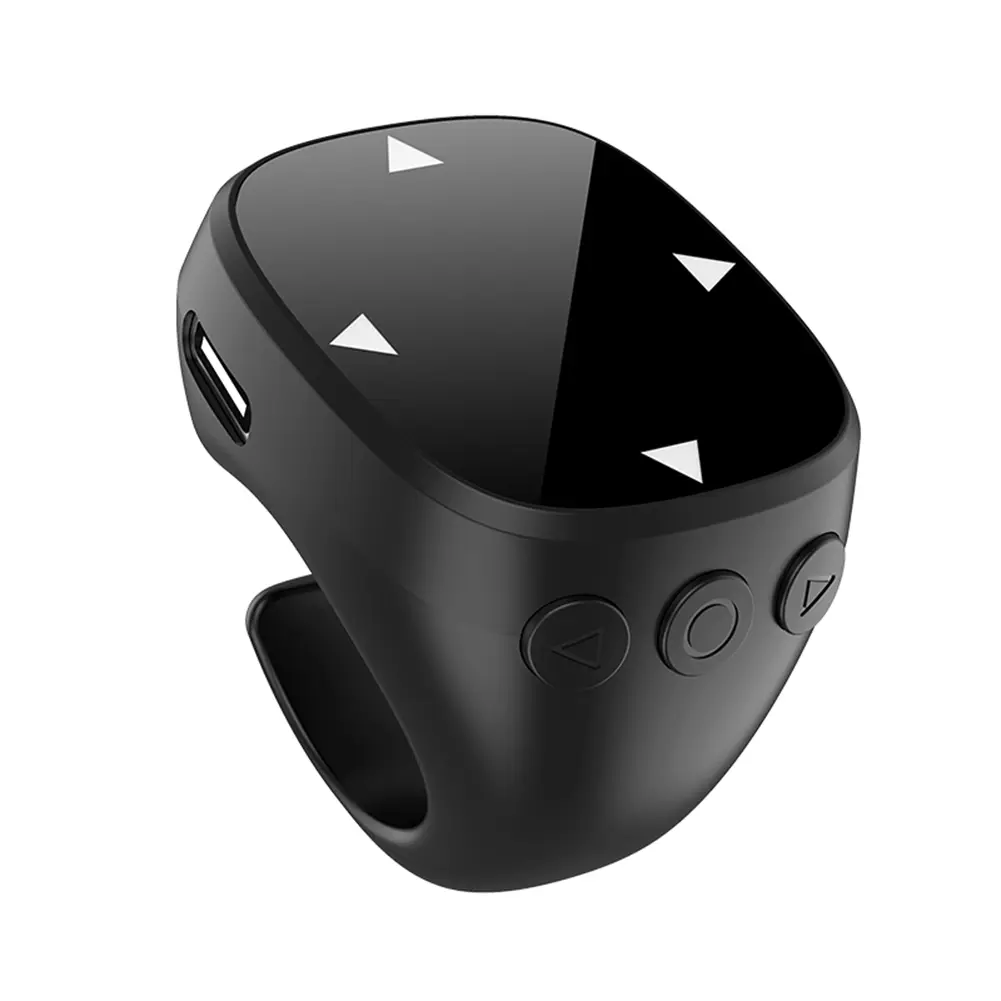 For TikTok Scrolling Ring Bluetooth-Compatible 5.3 Fingertip Wireless Remote Control Finger Remote Mobile Phone Video Remote