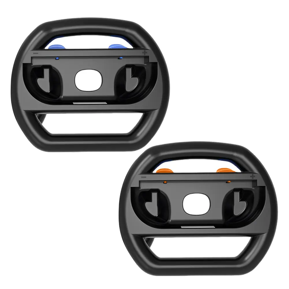 2pcs/Set Racing Steering Wheels for Switch 2 Controller Game Grip Handle Racing Game Wheel for Nintendo for Switch 2 Controller