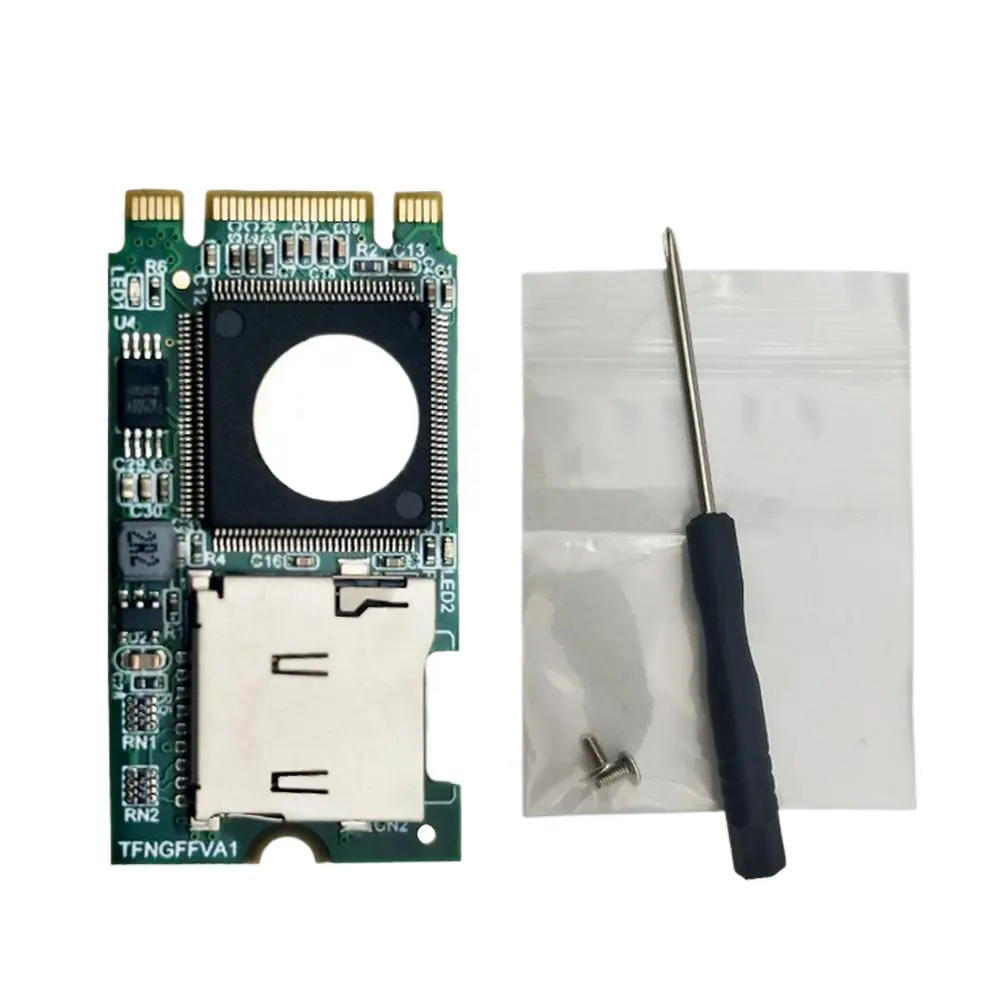 Micro SD TF Card Reader Card Micro SD T-Flash TF Card To M2NGFF Adapter Card Embedded Industrial Mobile SSD