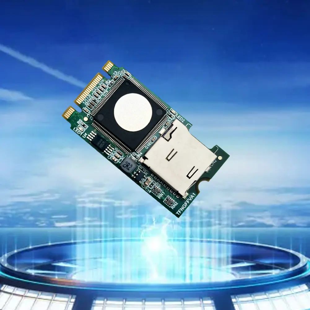 Micro SD TF Card Reader Card Micro SD T-Flash TF Card To M2NGFF Adapter Card Embedded Industrial Mobile SSD