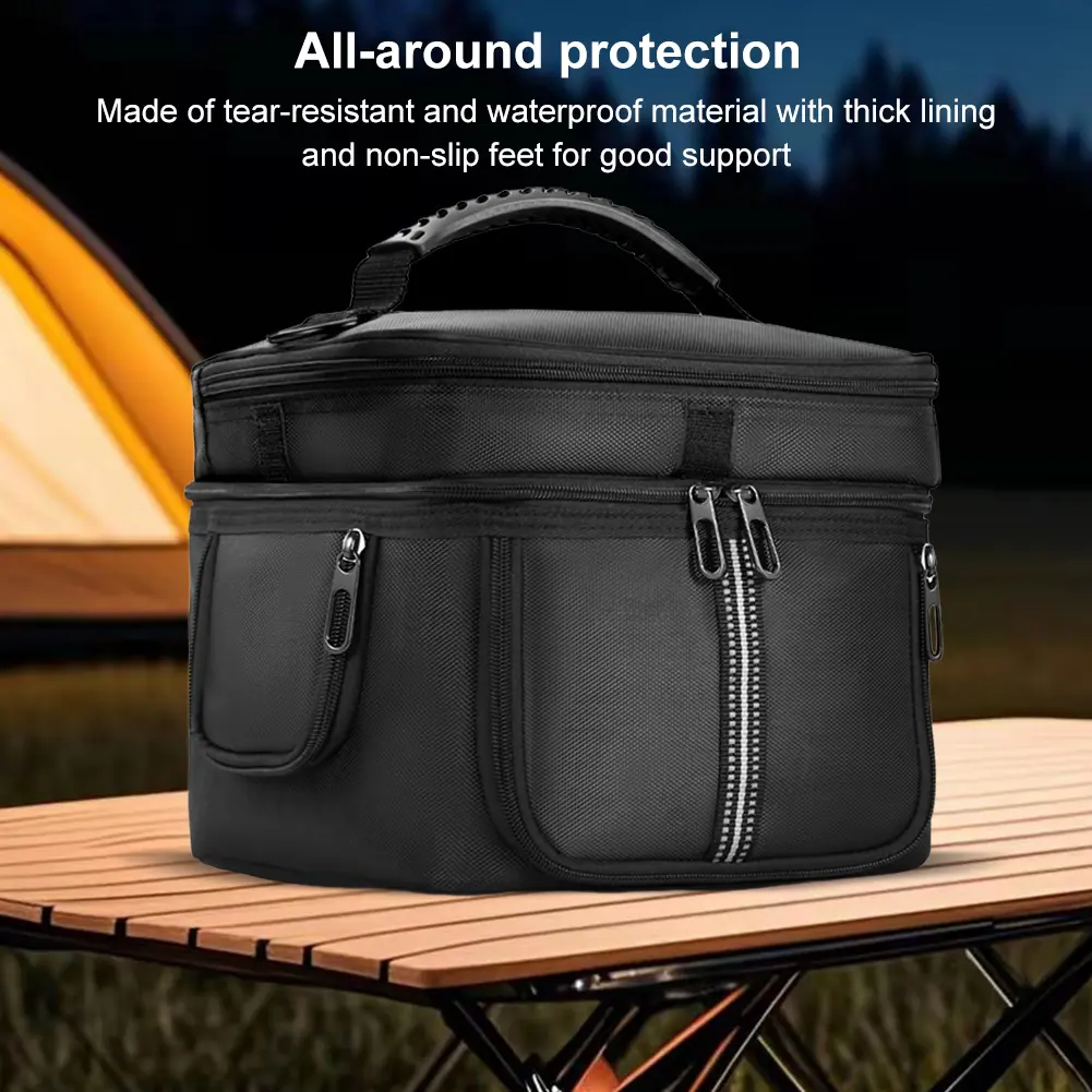 Carrying Case Storage Case Multiple Pockets Travel Carrying Bag Travel Storage Bag for Ef Ecoflow Portable Power Station River 3