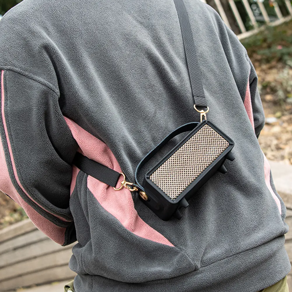 Silicone Cover Case Travel Carrying Pouch Case Protective Mini Speaker Cover Case for Marshall Emberton II Portable BT Speaker