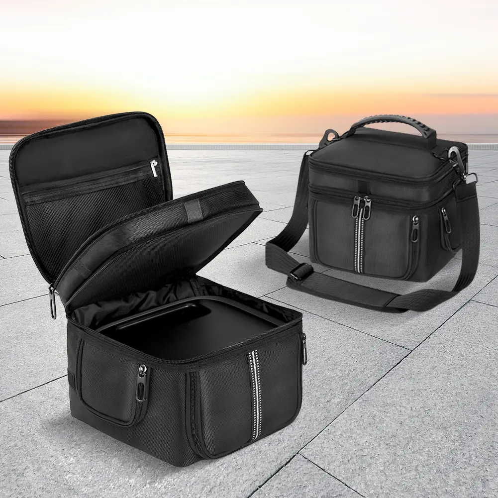 Carrying Case Storage Case Multiple Pockets Travel Carrying Bag Travel Storage Bag for Ef Ecoflow Portable Power Station River 3